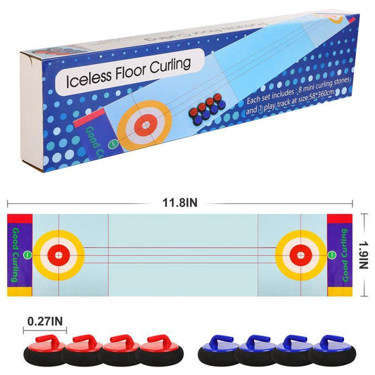💗Nuevo juego de curling familiar de mesa 2025☄️☄️ ¡Divertido, atractivo y perfecto para todas las edades!