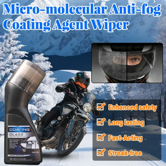 📢📢Últimas 3 horas: ¡Grandes ofertas!⏰⏰🚗Limpiador Antivaho Micromolecular - Elimina y Previene la Niebla en Cristales sin Rayas, Efecto Duradero para Coches/Baños 🪞💦