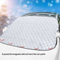 🔥HOT SALE 50% OFF🔥4-Layer Magnetic Windshield Car Cover - Thermal Insulation & Frost Protection with Easy Installation ❄️🔗
