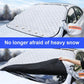 🔥HOT SALE 50% OFF🔥4-Layer Magnetic Windshield Car Cover - Thermal Insulation & Frost Protection with Easy Installation ❄️🔗