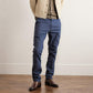 👖Men’s Casual Slim-Fit Solid Color Pants+Belt