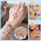 🎨 Set de Marcadores para Tatuajes Temporales de 10 Colores 🌈