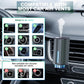 Ambientador inteligente para coche con tres niveles de concentración ajustables, difusor portátil sin agua para aromaterapia, 3 perfumes naturales de 10 ml.