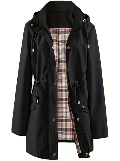🧥 60% DESCUENTO ! 💨 Chaqueta Impermeable Cortavientos con Capucha - Ligera y Plegable para Senderismo, Ciclismo y Uso Diario 🌧️✨