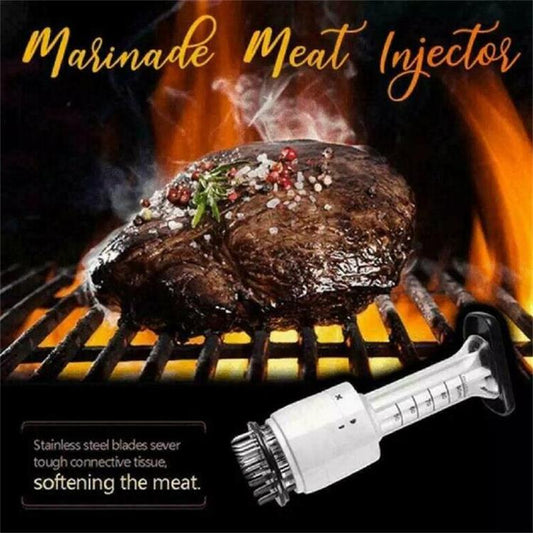 🍗🥩🍖 Ablandador y inyector de salsa 2 en 1🎁