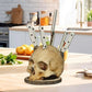 💀Creativo soporte para cuchillos con forma de calavera fabricado en resina🔥🔥