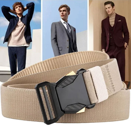 🎁Oferta especial 50 % DE DESCUENTO⏳Cinturón para hombre con ajuste cómodo