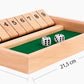 🔥Limited Time Promotion 49% OFF🔥FUN FAMILY GAMES - Shut The Box Board Game