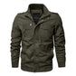 😎Men's Military Stand Collar Zipper Jacket