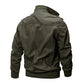 😎Men's Military Stand Collar Zipper Jacket