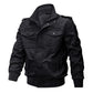 😎Men's Military Stand Collar Zipper Jacket