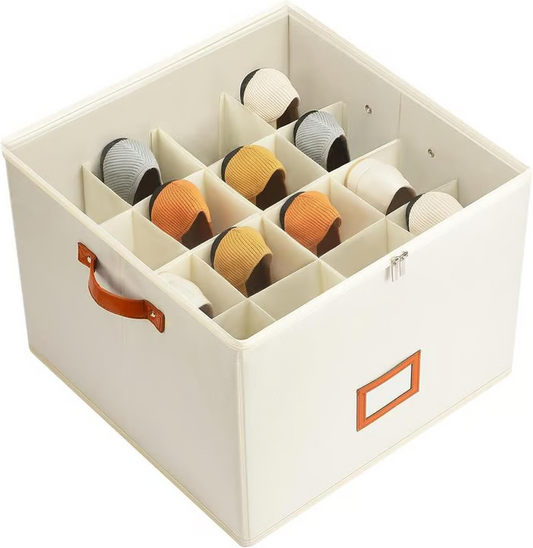 💥 Organizador de Zapatos de Tela, Caja de Almacenamiento