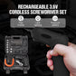 🔥Oferta caliente 50% de descuento⏳Juego de destornilladores con batería recargable de 3.6V🛠️