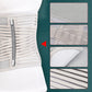 Protector de cintura con placa de acero transpirable y malla prensada con calo