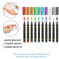 🎨 Set de Marcadores para Tatuajes Temporales de 10 Colores 🌈