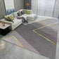 Lujosa alfombra de lana sintética resistente a las manchas