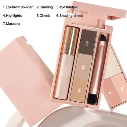 ⏳Oferta especial por tiempo limitado⏰Paleta de maquillaje portátil 7 en 1🎨