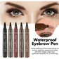 Lápiz de Cejas Impermeable y Natural