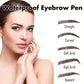 Lápiz de Cejas Impermeable y Natural