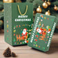Caja de regalo navideña plegable y rebotadora única
