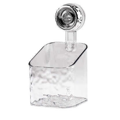🔥 ÚLTIMO DÍA DE PROMOCIÓN 🔥 🛁✨Estante con ventosas y diseño glaciar de estilo lujoso y ligero