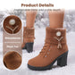 🔥Limited stock available 50% OFF🔥Free Shipping🚀Women's Thick Warm Chunky Heel Boots👢