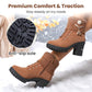 🔥Limited stock available 50% OFF🔥Free Shipping🚀Women's Thick Warm Chunky Heel Boots👢