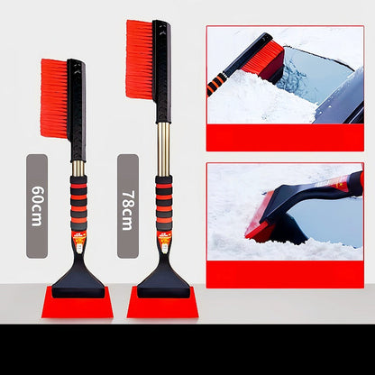 ❄️🚗Dual Head Snow Broom with Ice Scraper for Car | Winter car accessories for complete snow removal