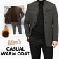 ❄️Winter Special Sale🔥Men's Velvet Warm Suit Jacket🧥