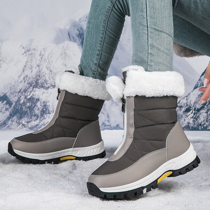 🚀Free Shipping🔥Limited stock available 50% OFF🔥Women’s Non-Slip Warm Zipper Snow Boots👢