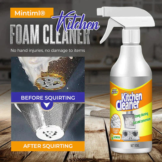 🧼 BUY 2 GET 1 FREE! ✨ Kitchen Foam Cleaner - Deep Cleaning & Degreasing with Natural Formula for Surfaces & Appliances 🍳🌟