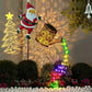 📢📢60 % OFF !!!🎁Solar-Powered Santa Claus Garden Stake Light