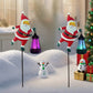 📢📢60 % OFF !!!🎁Solar-Powered Santa Claus Garden Stake Light