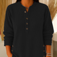 🧥2025 New Minimalist Top❄️Women's Button-Up Corduroy Henley Tops