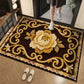 3D Floral Yarn Style Absorbent Non-Slip Floor Mat