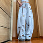 👖Embroidery Puppy Baggy Barrel Drawstring Sweatpants🐕‍🦺🚀Free Shipping